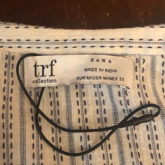 Zara Trf collection. Womens size medium boho dress. Multicolored. - Picture 7 of 7